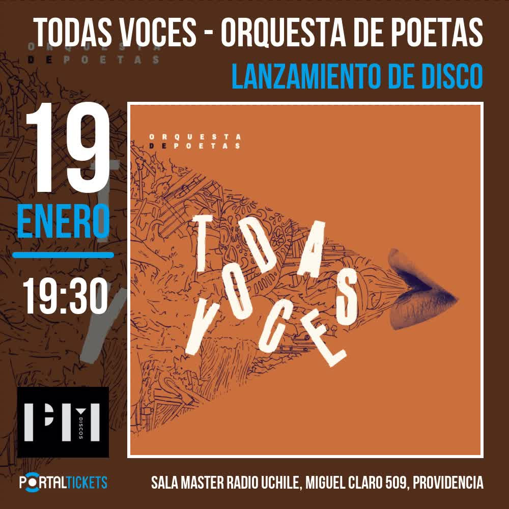 Orquesta de Poetas presentará 
